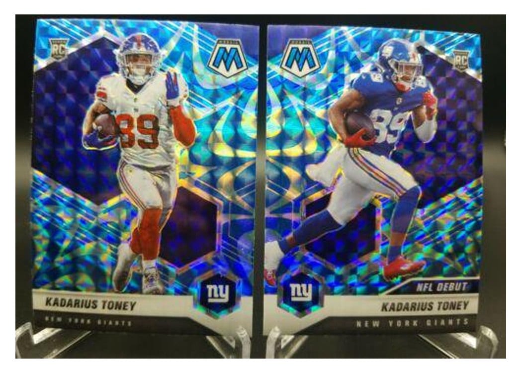 2021 Panini Mosaic Base Set Kadarius Toney #312 card