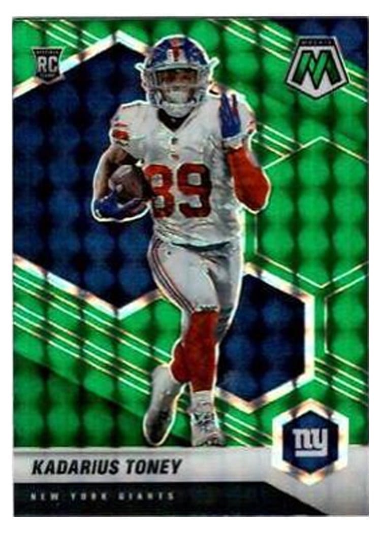 2021 Panini Mosaic Base Set Kadarius Toney #312 card