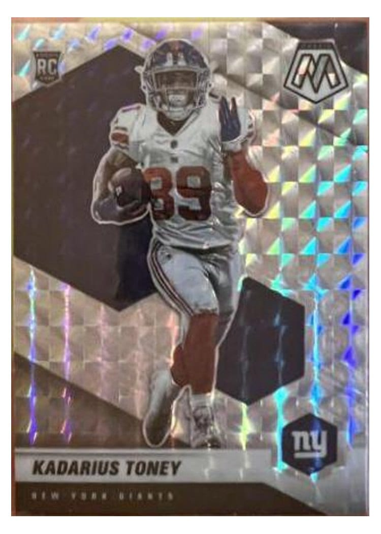 2021 Panini Mosaic Base Set Kadarius Toney #312 card