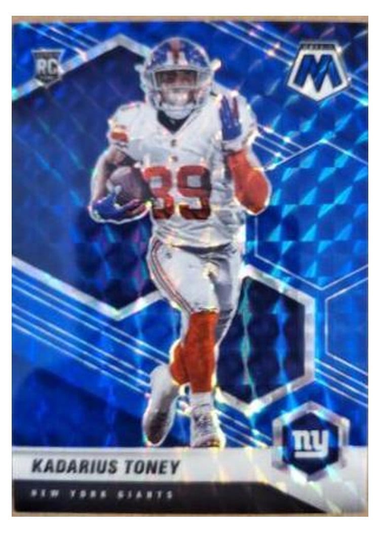 2021 Panini Mosaic Base Set Kadarius Toney #312 card