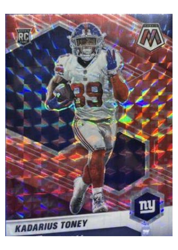 2021 Panini Mosaic Base Set Kadarius Toney #312 card