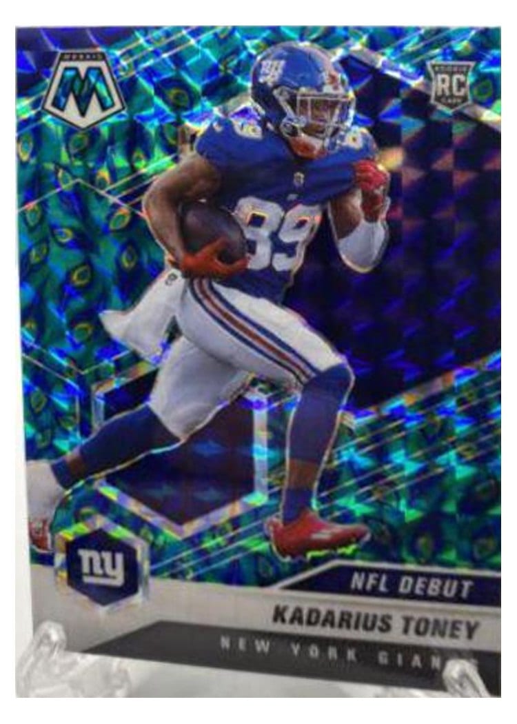 2021 Panini Mosaic Base Set Kadarius Toney #312 card