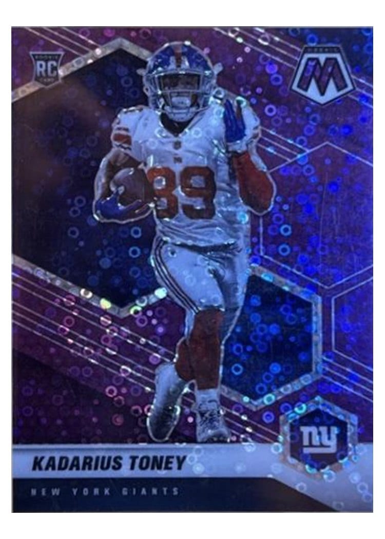 2021 Panini Mosaic Base Set Kadarius Toney #312 card