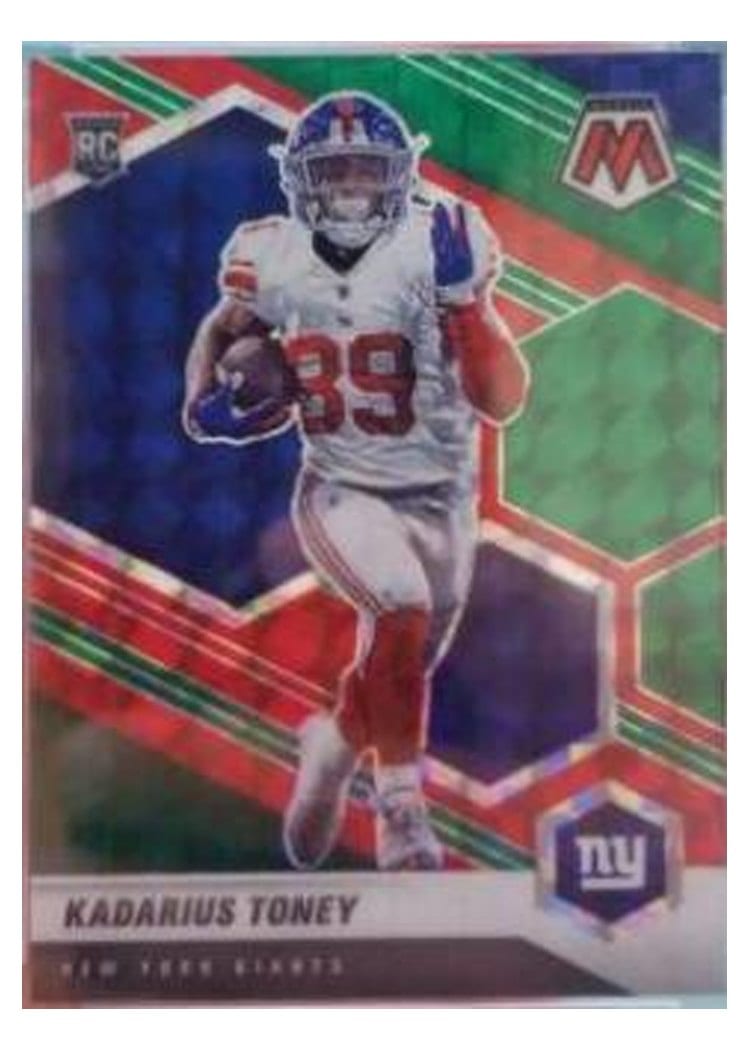 2021 Panini Mosaic Base Set Kadarius Toney #312 card