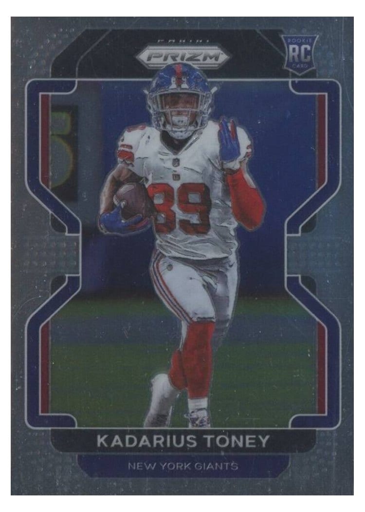 2021 Panini Prizm Base Set Kadarius Toney #342 card