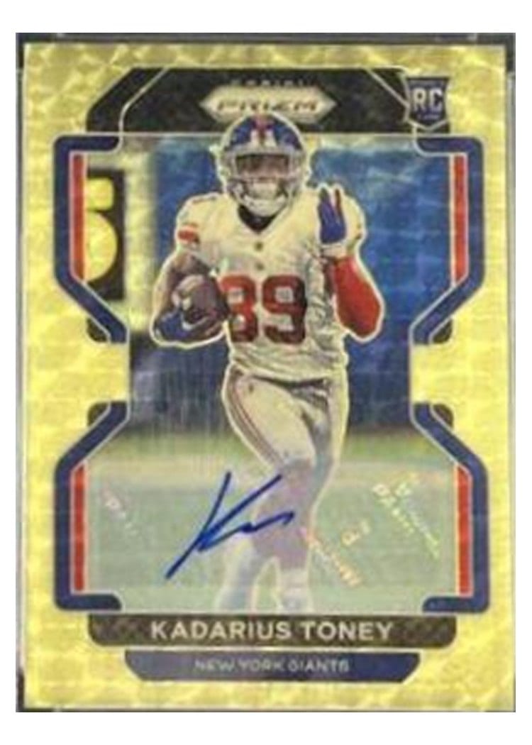 2021 Panini Prizm Base Set Kadarius Toney #342 card