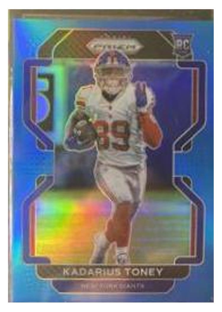 2021 Panini Prizm Base Set Kadarius Toney #342 card