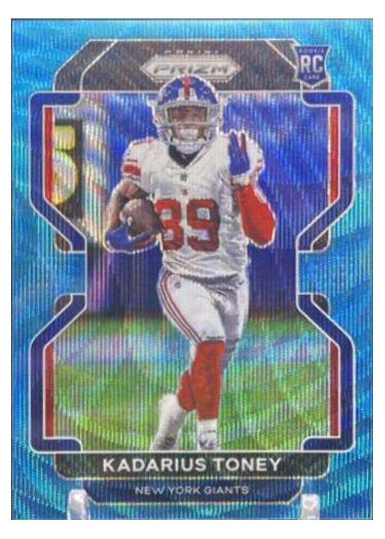 2021 Panini Prizm Base Set Kadarius Toney #342 card