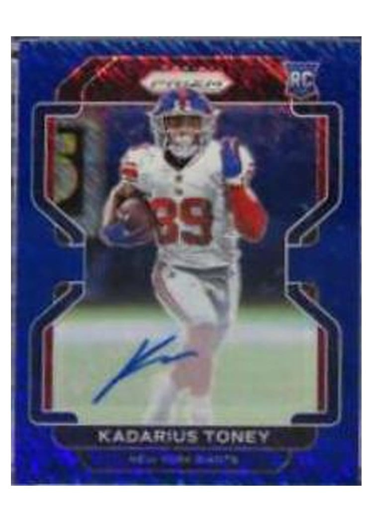 2021 Panini Prizm Base Set Kadarius Toney #342 card