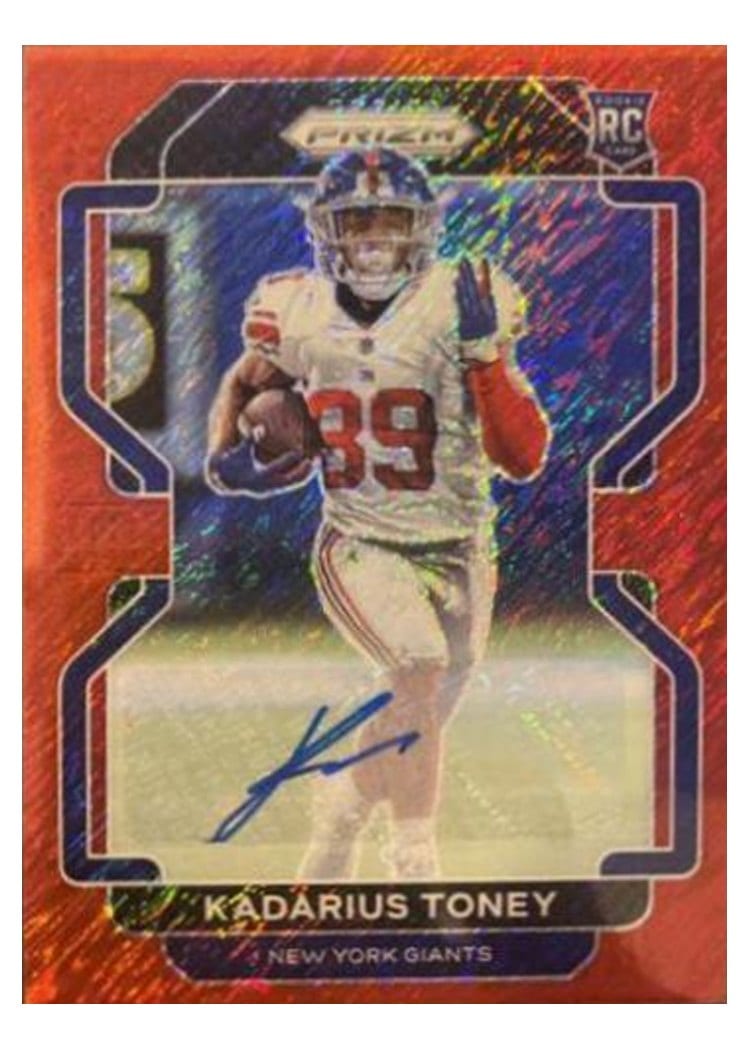 2021 Panini Prizm Base Set Kadarius Toney #342 card