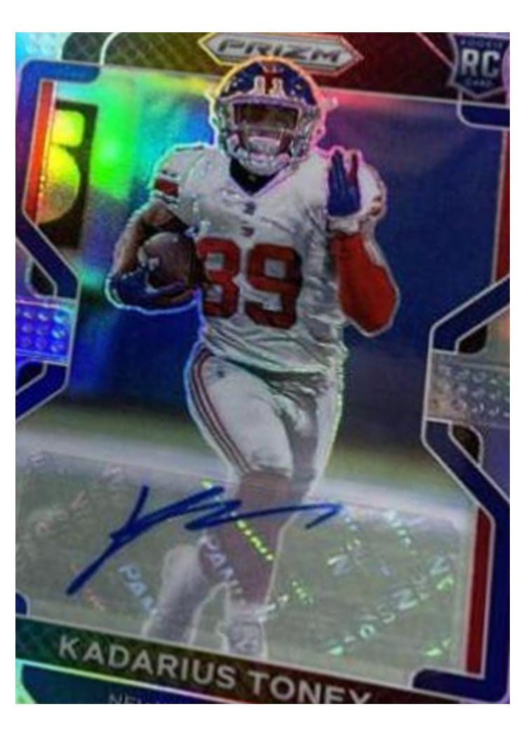 2021 Panini Prizm Base Set Kadarius Toney #342 card