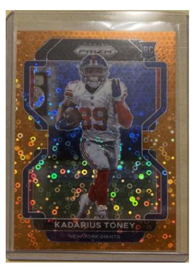 2021 Panini Prizm Base Set Kadarius Toney #342 card
