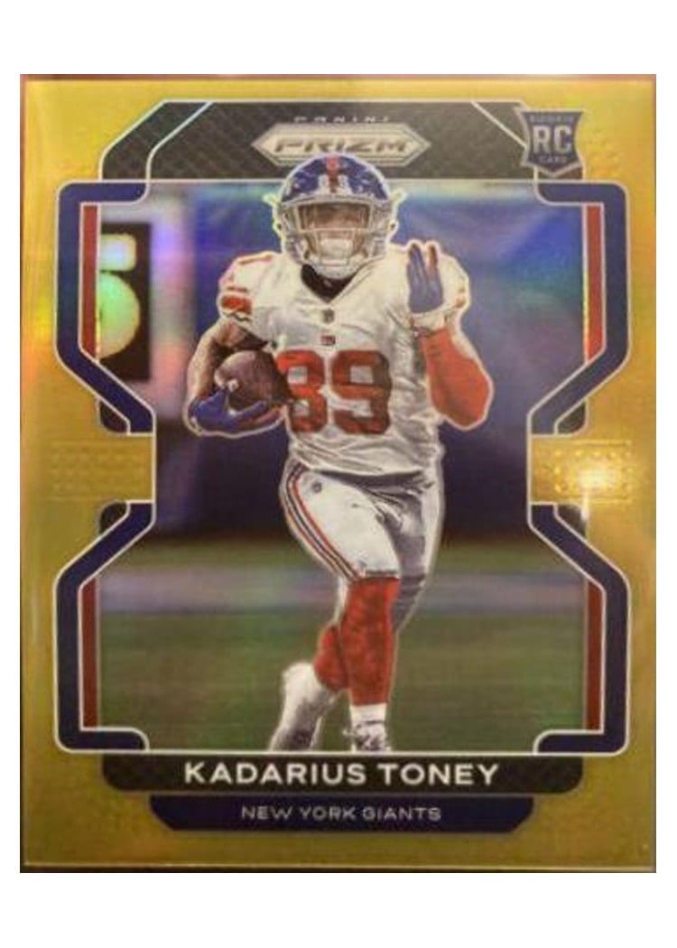2021 Panini Prizm Base Set Kadarius Toney #342 card