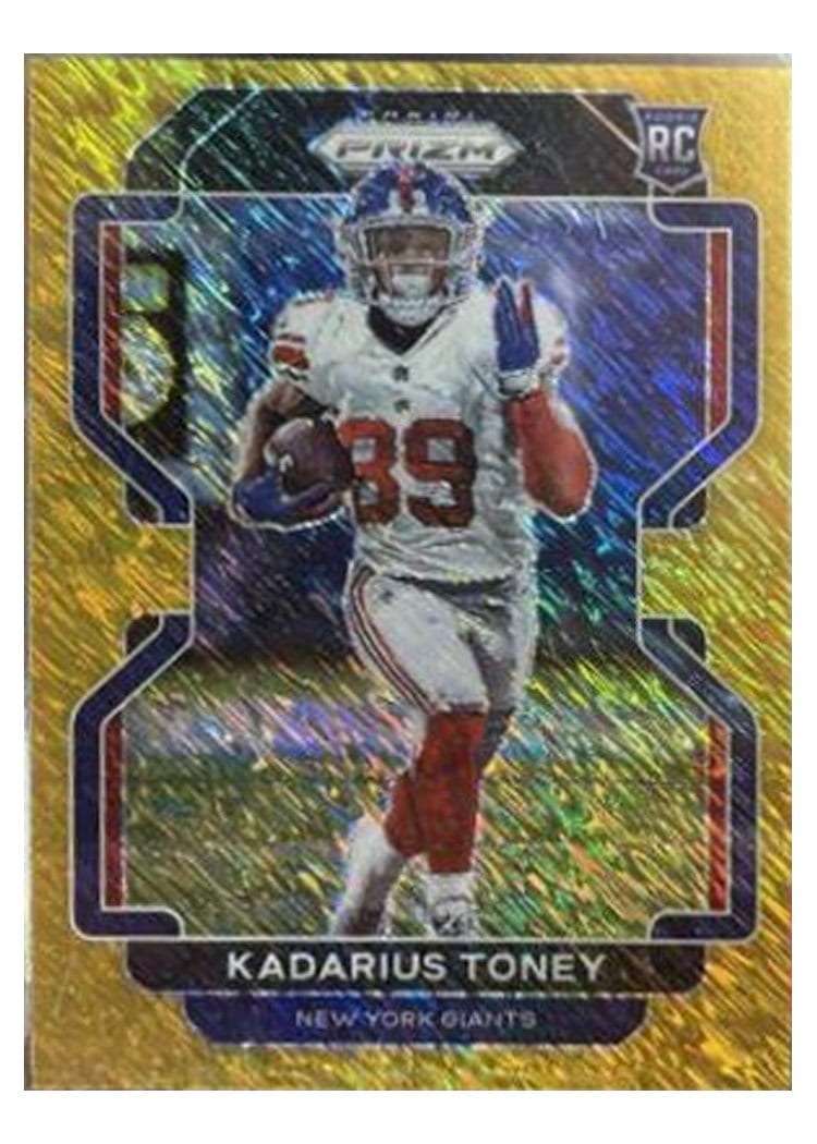 2021 Panini Prizm Base Set Kadarius Toney #342 card