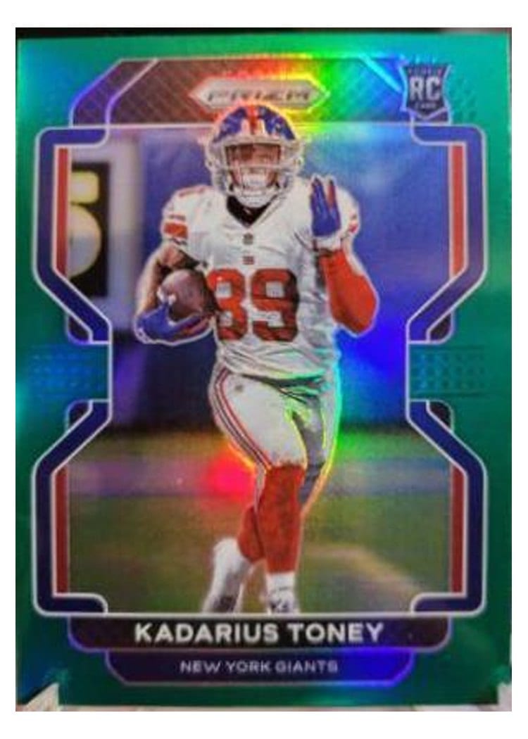 2021 Panini Prizm Base Set Kadarius Toney #342 card
