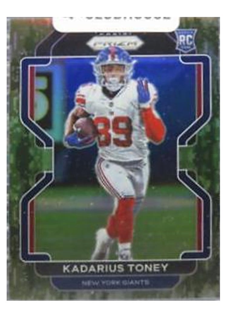 2021 Panini Prizm Base Set Kadarius Toney #342 card