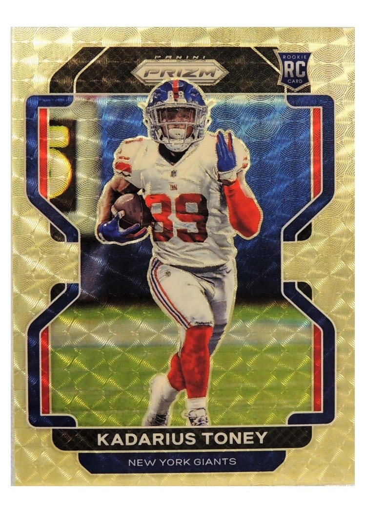 2021 Panini Prizm Base Set Kadarius Toney #342 card