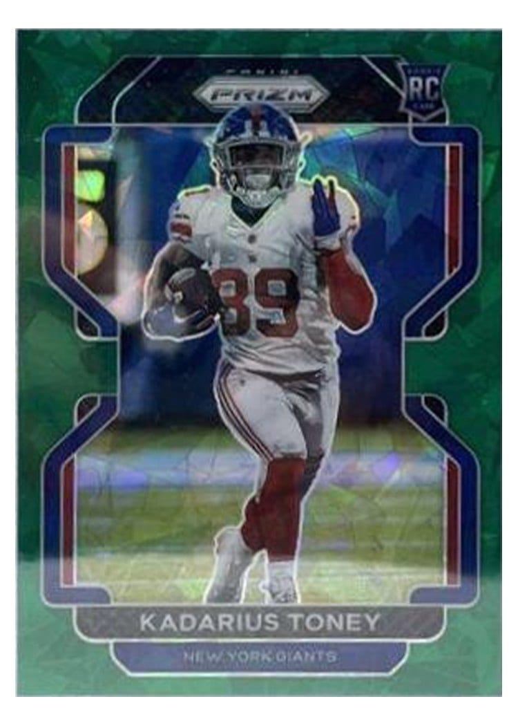 2021 Panini Prizm Base Set Kadarius Toney #342 card