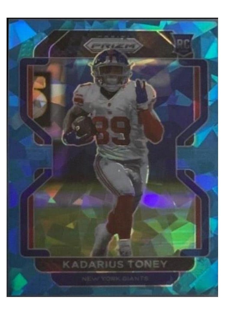 2021 Panini Prizm Base Set Kadarius Toney #342 card