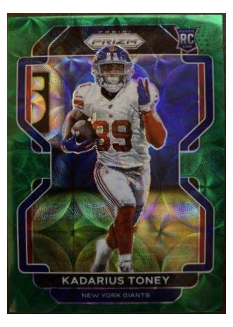 2021 Panini Prizm Base Set Kadarius Toney #342 card