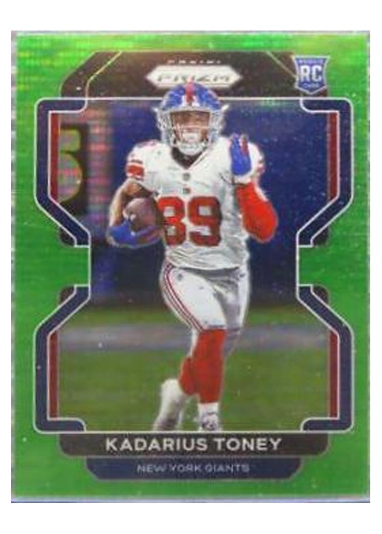 2021 Panini Prizm Base Set Kadarius Toney #342 card