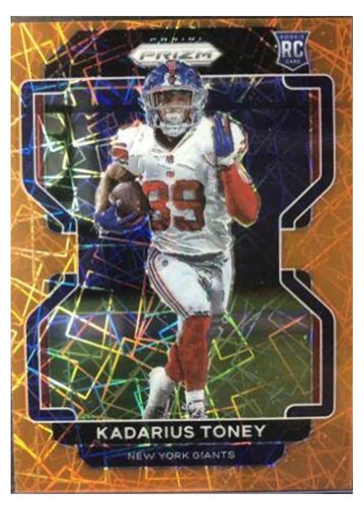 2021 Panini Prizm Base Set Kadarius Toney #342 card