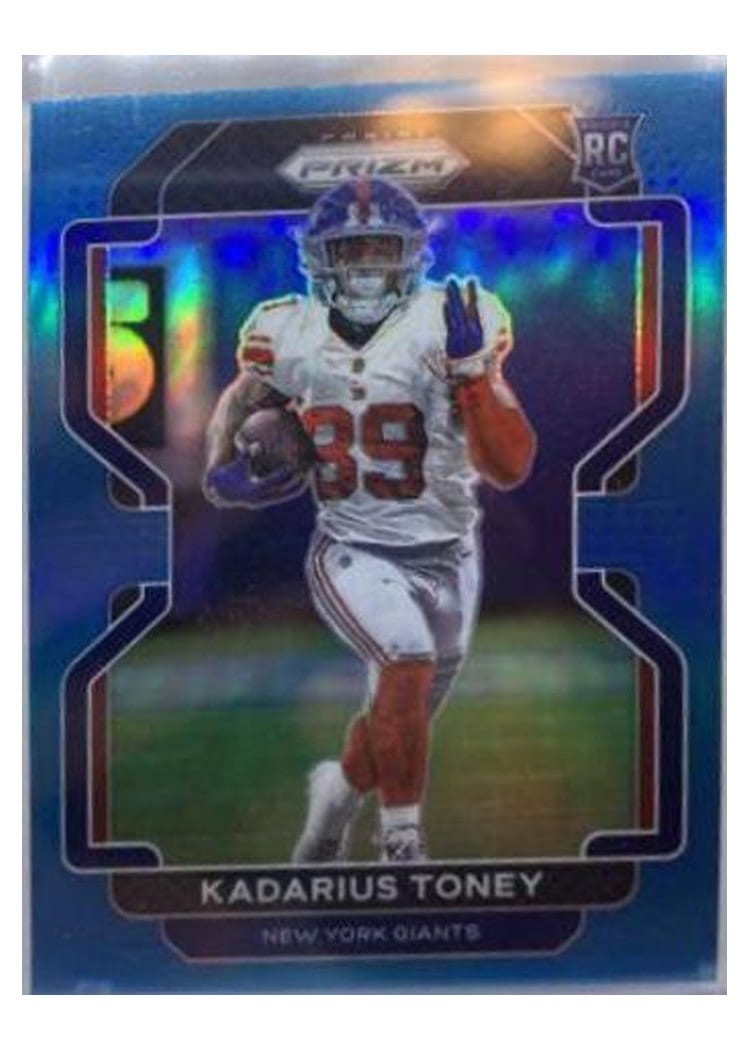 2021 Panini Prizm Base Set Kadarius Toney #342 card