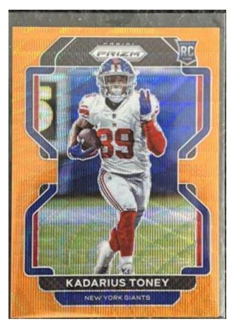 2021 Panini Prizm Base Set Kadarius Toney #342 card