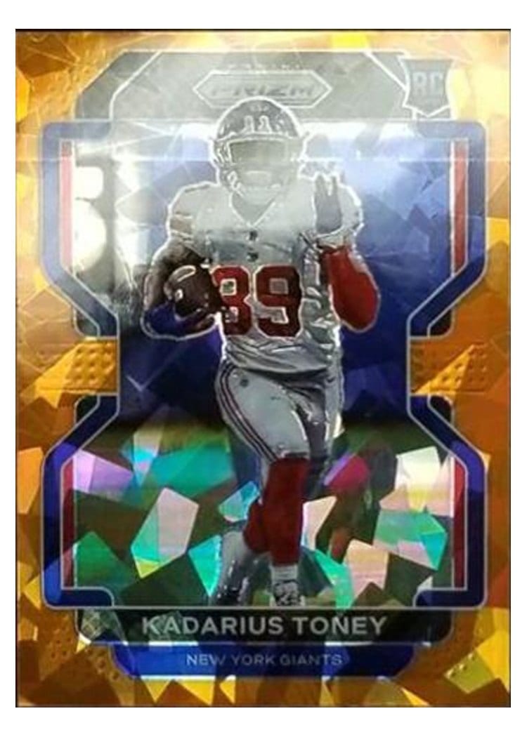 2021 Panini Prizm Base Set Kadarius Toney #342 card