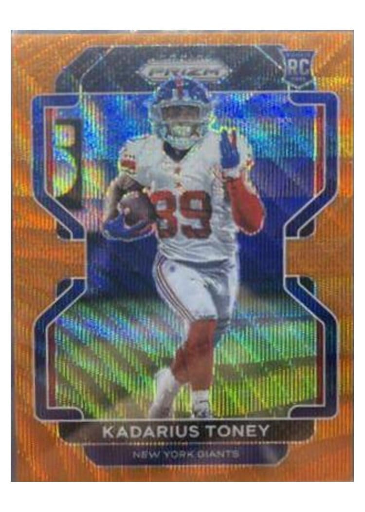 2021 Panini Prizm Base Set Kadarius Toney #342 card