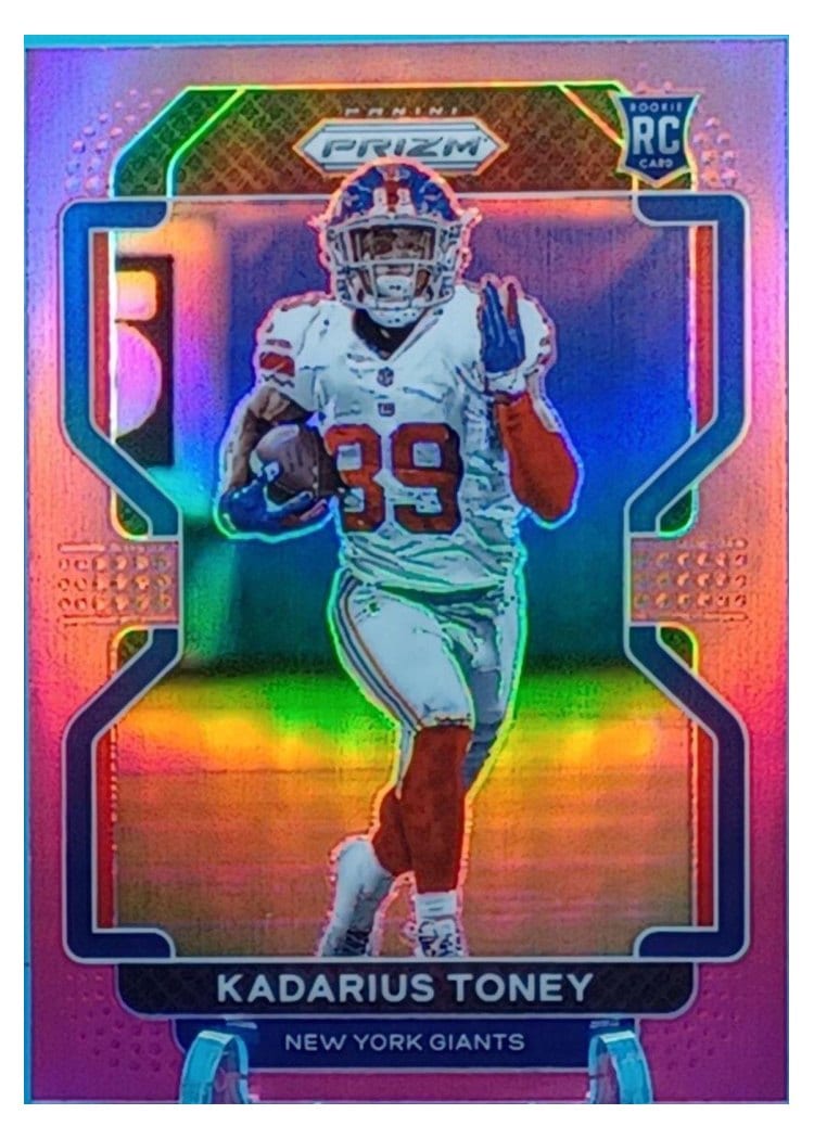 2021 Panini Prizm Base Set Kadarius Toney #342 card