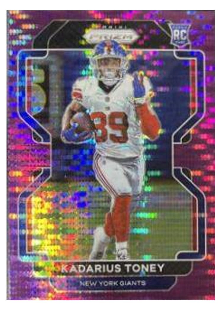 2021 Panini Prizm Base Set Kadarius Toney #342 card