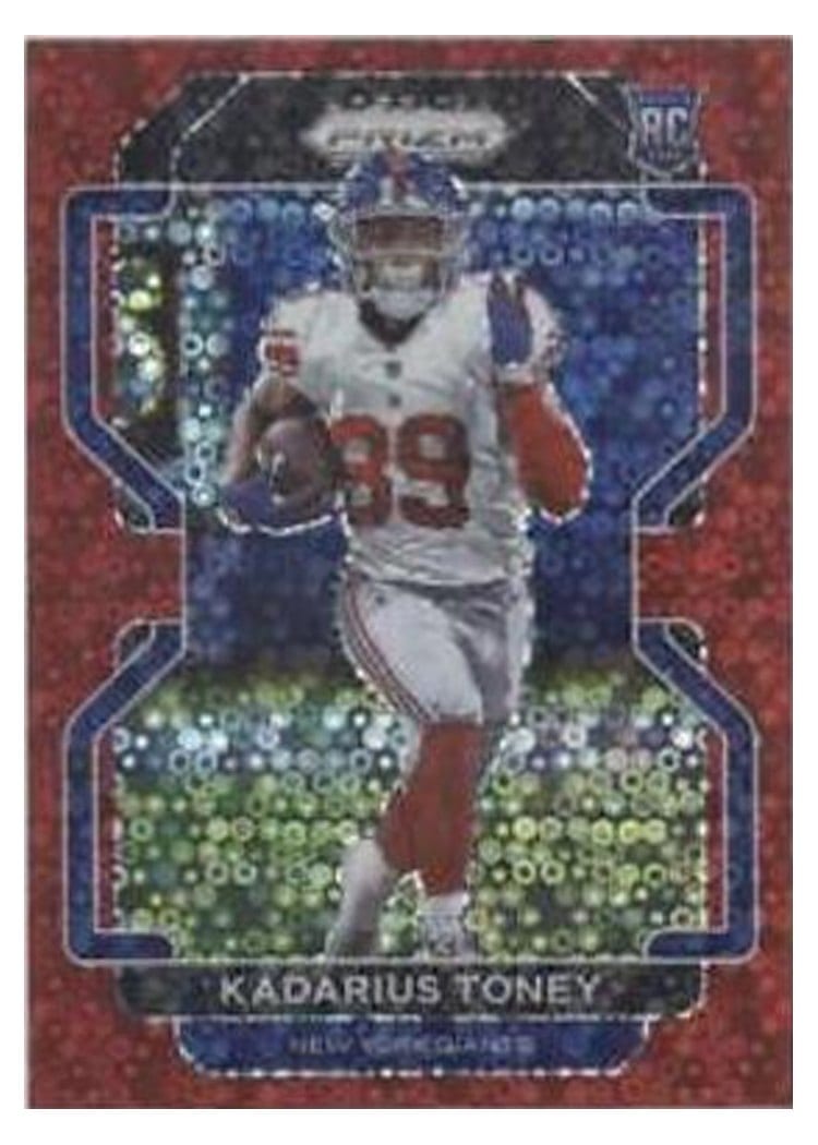 2021 Panini Prizm Base Set Kadarius Toney #342 card