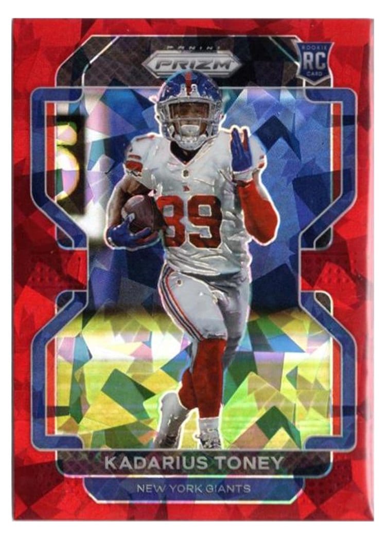 2021 Panini Prizm Base Set Kadarius Toney #342 card