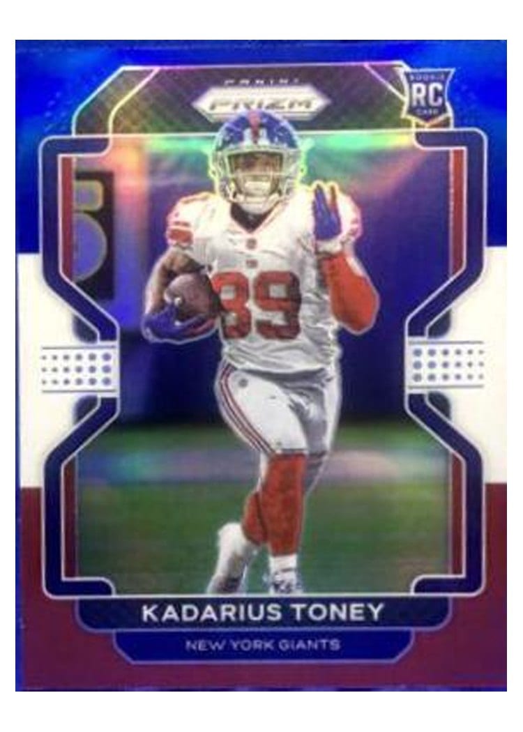 2021 Panini Prizm Base Set Kadarius Toney #342 card