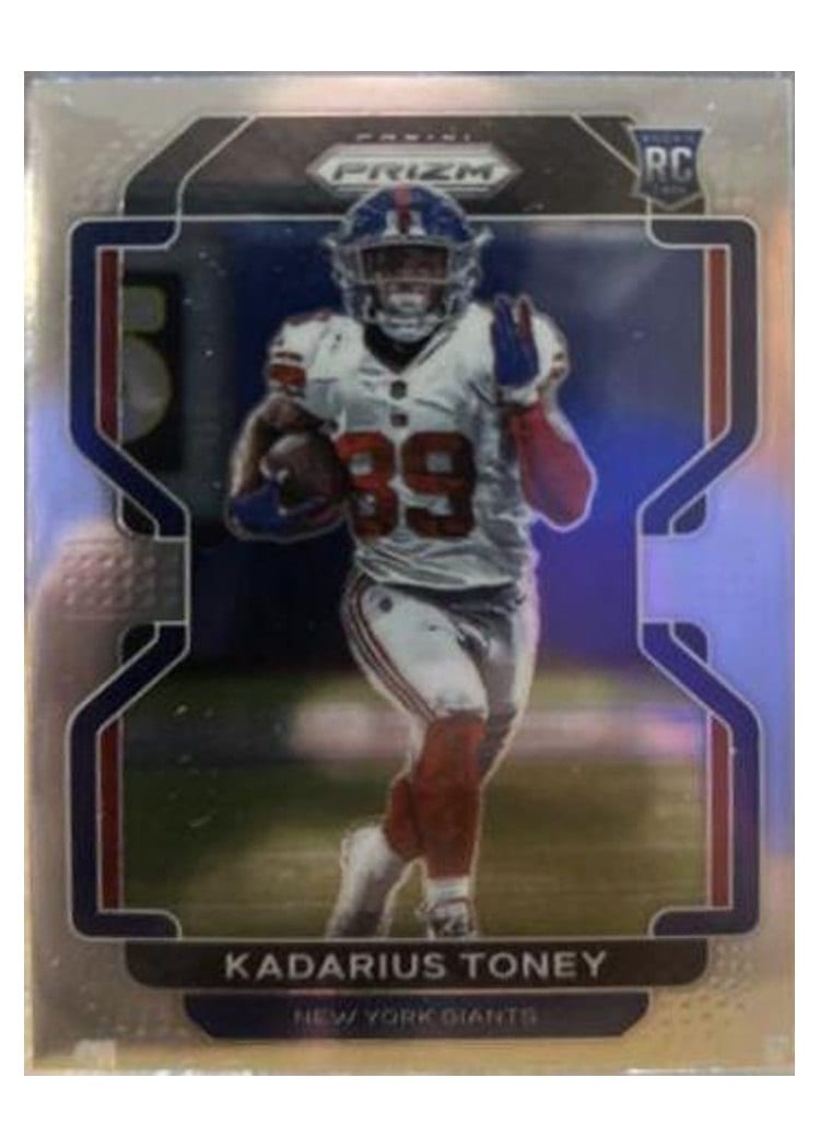 2021 Panini Prizm Base Set Kadarius Toney #342 card