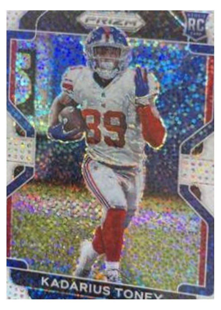 2021 Panini Prizm Base Set Kadarius Toney #342 card