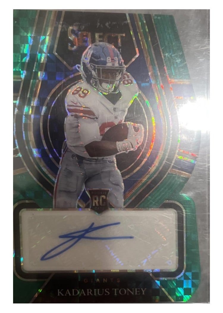 2021 Panini Select Base Set Kadarius Toney #152 card