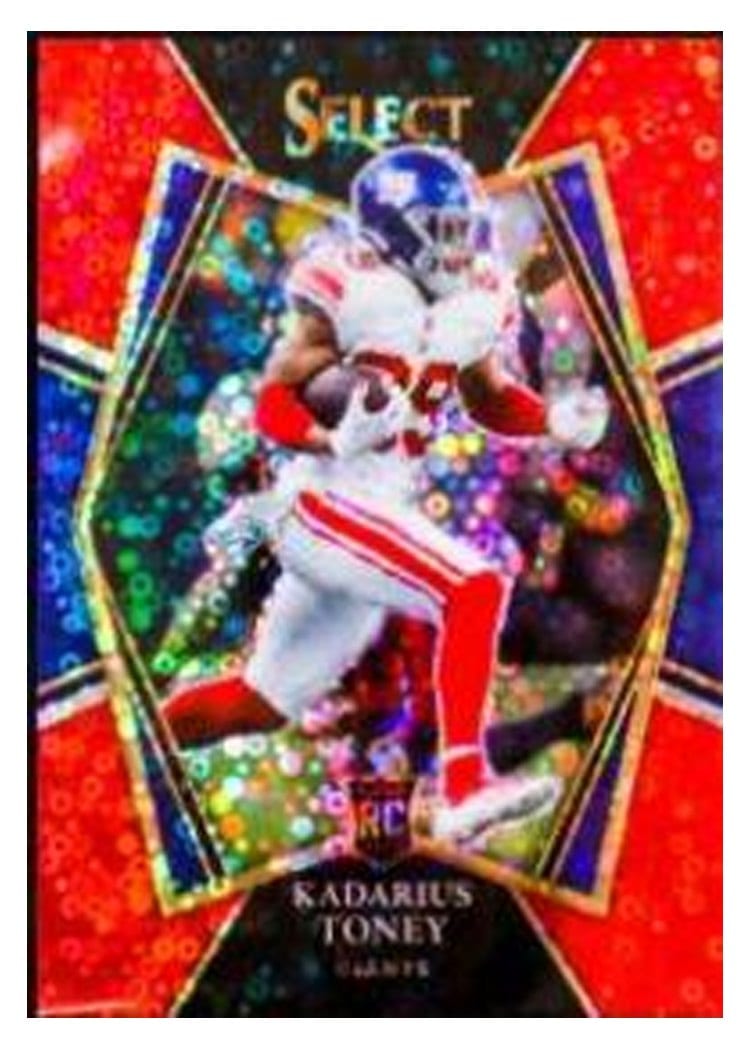 2021 Panini Select Base Set Kadarius Toney #152 card
