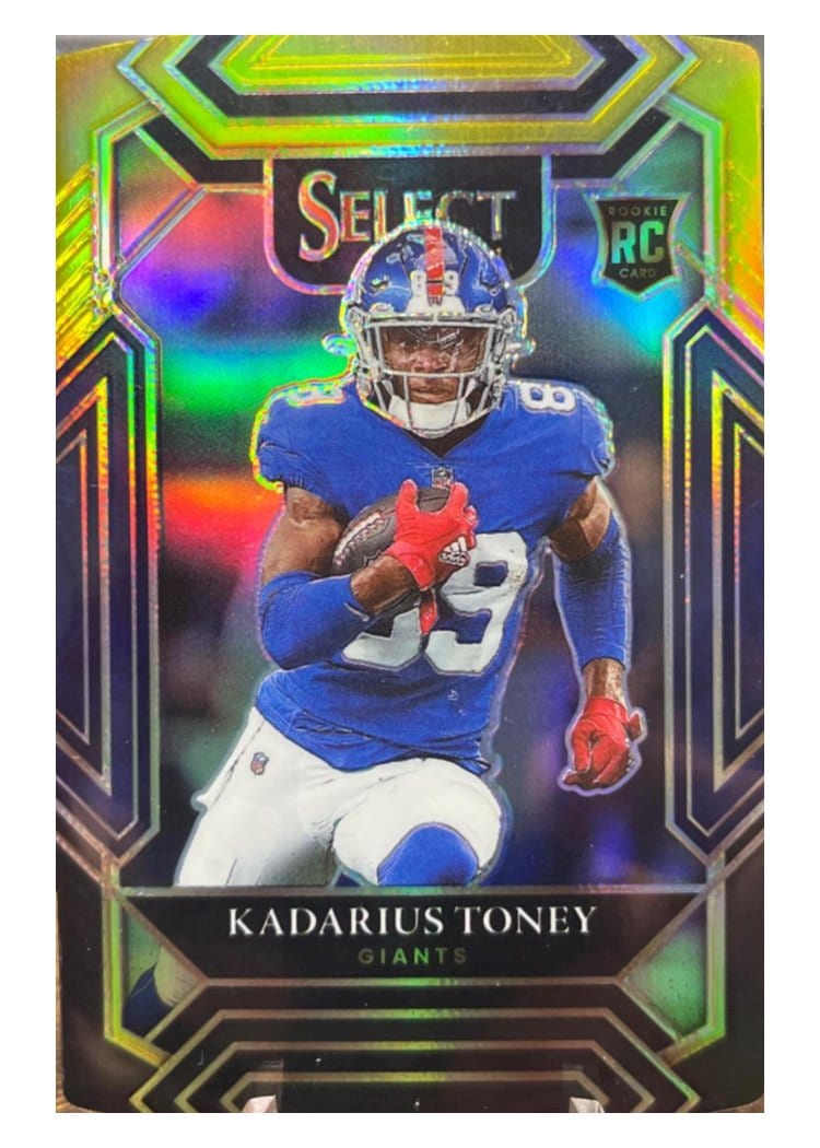 2021 Panini Select Base Set Kadarius Toney #252 card