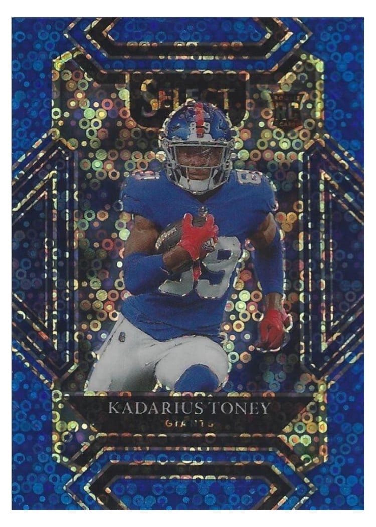 2021 Panini Select Base Set Kadarius Toney #252 card