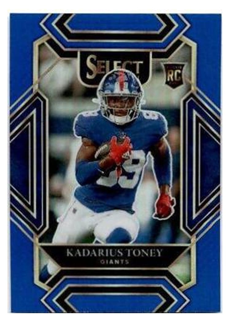 2021 Panini Select Base Set Kadarius Toney #252 card