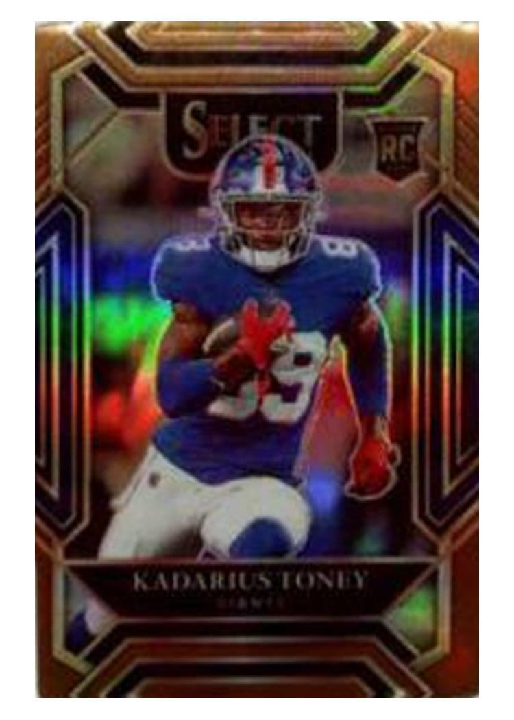 2021 Panini Select Base Set Kadarius Toney #252 card