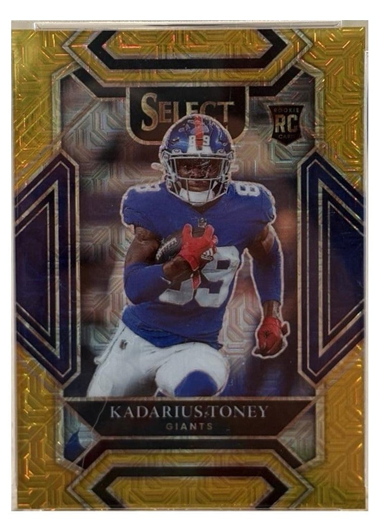 2021 Panini Select Base Set Kadarius Toney #252 card