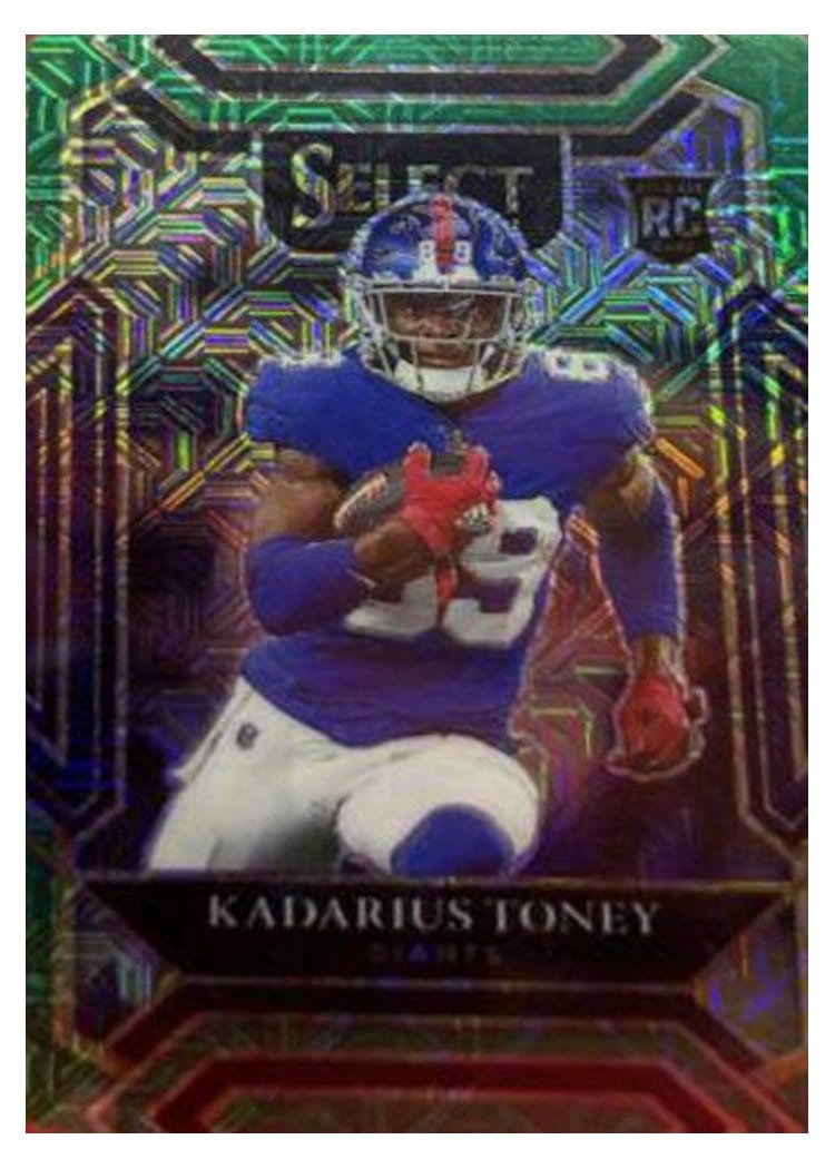 2021 Panini Select Base Set Kadarius Toney #252 card