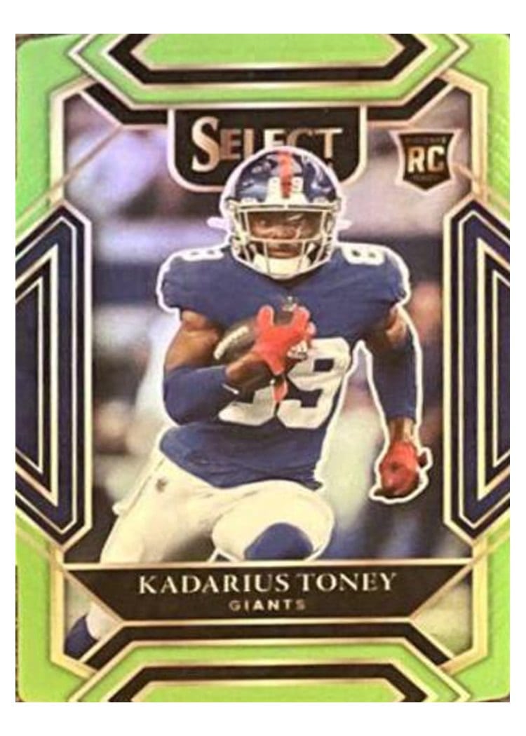 2021 Panini Select Base Set Kadarius Toney #252 card