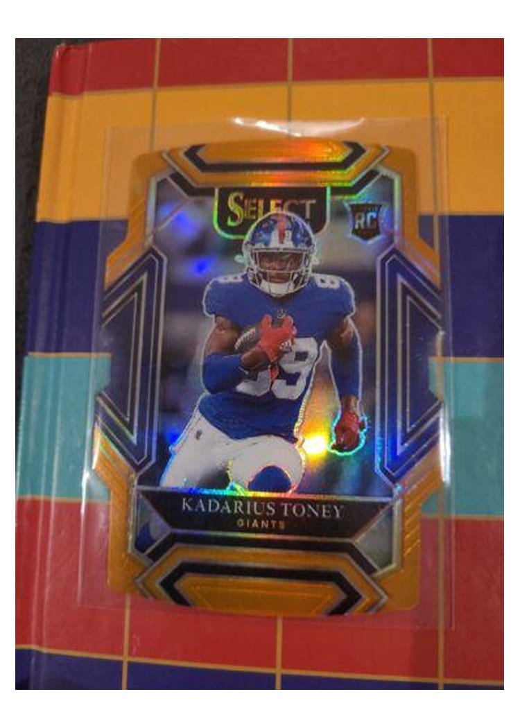 2021 Panini Select Base Set Kadarius Toney #252 card