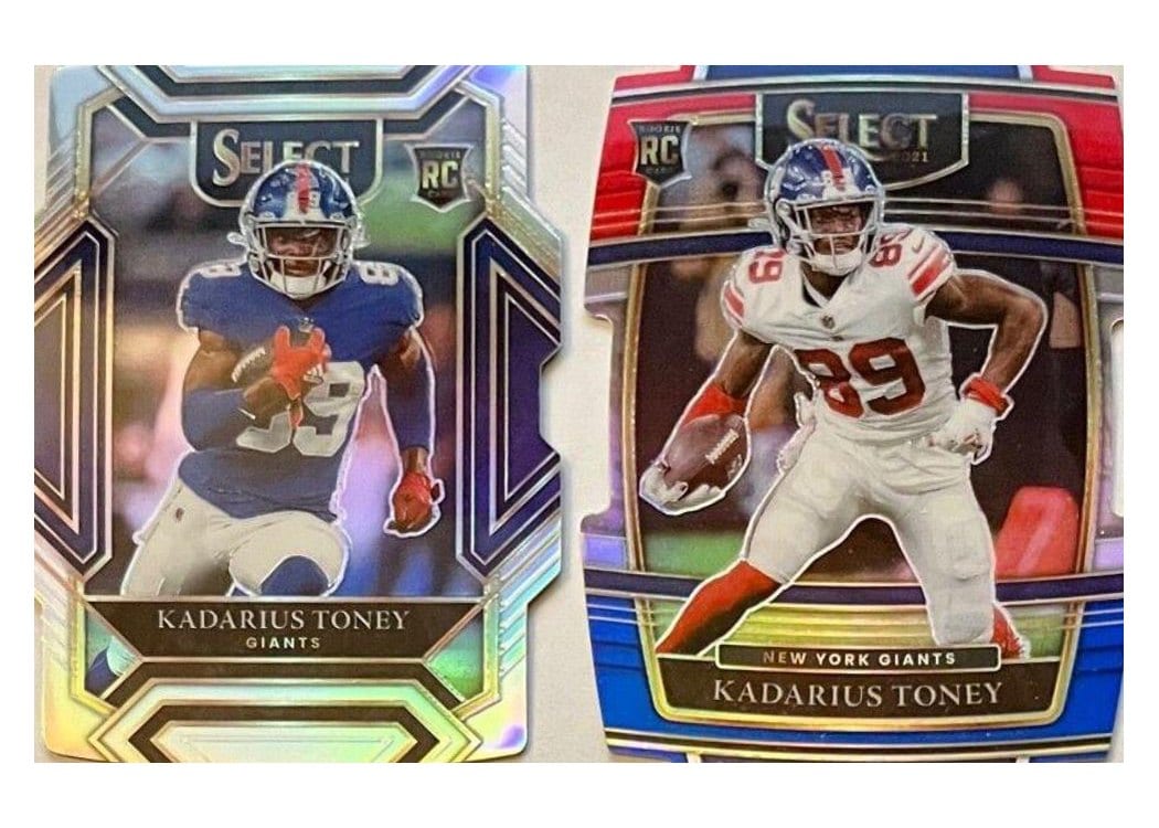 2021 Panini Select Base Set Kadarius Toney #252 card