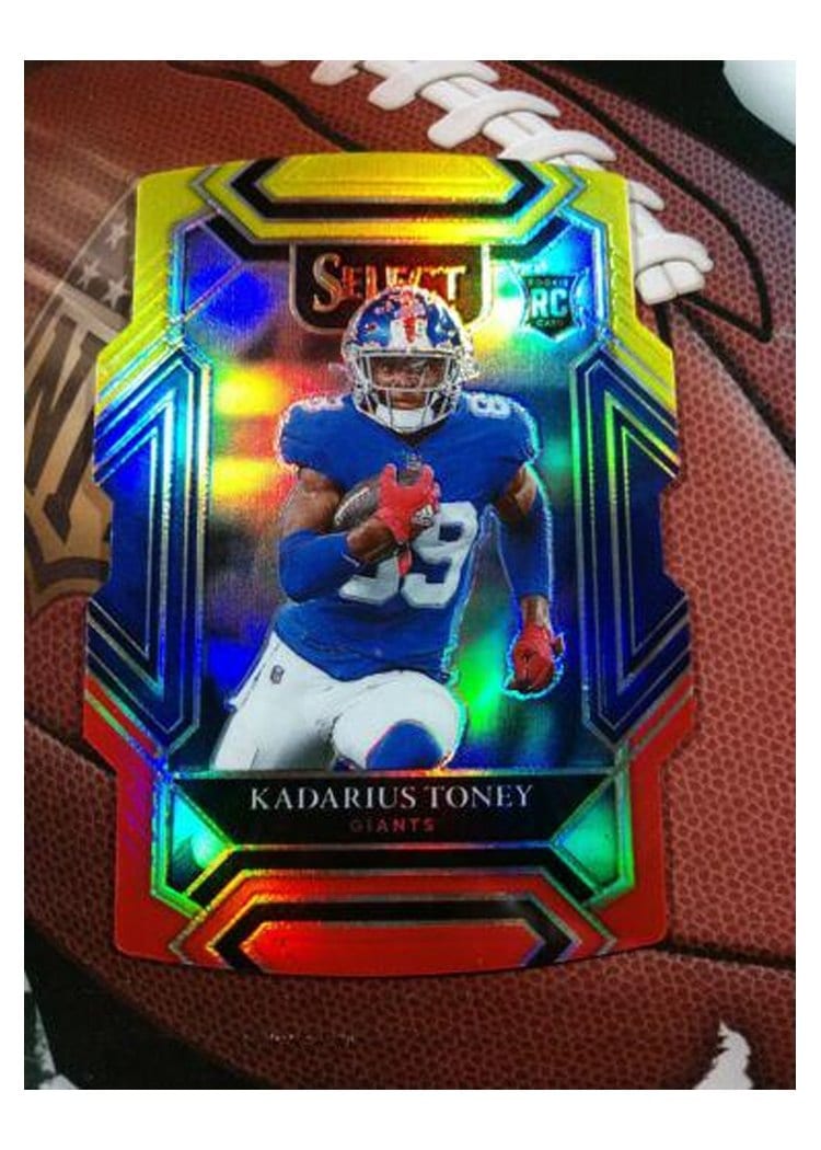 2021 Panini Select Base Set Kadarius Toney #252 card
