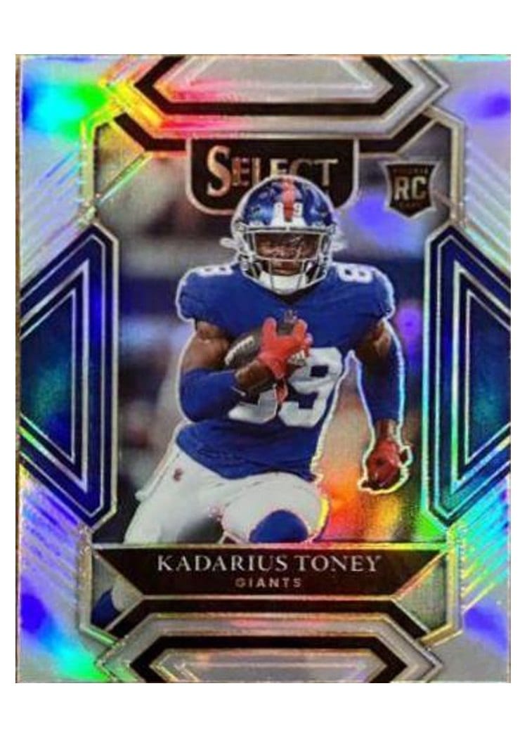 2021 Panini Select Base Set Kadarius Toney #252 card